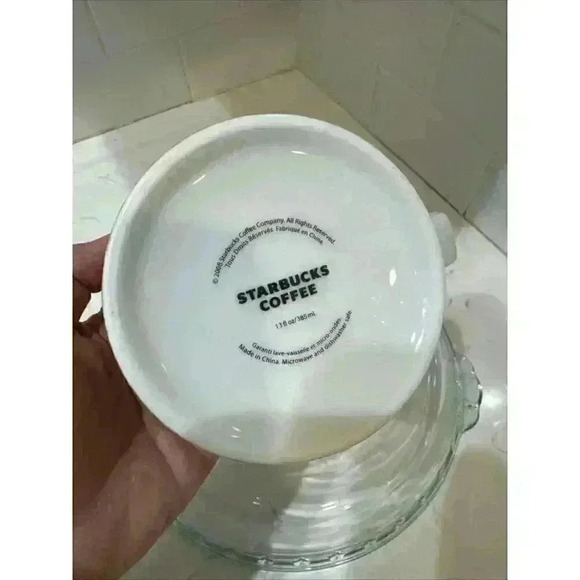 Starbucks Vertical Rainbow Stripe Mug 13oz Pre-owned 2008 Retired - Picture 10 of 10